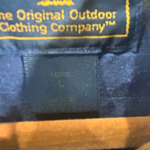 WOOLRICH EST 1830 The Original Outdoor Clothing Company Fish Button-Down Shirt L - Picture 11 of 16